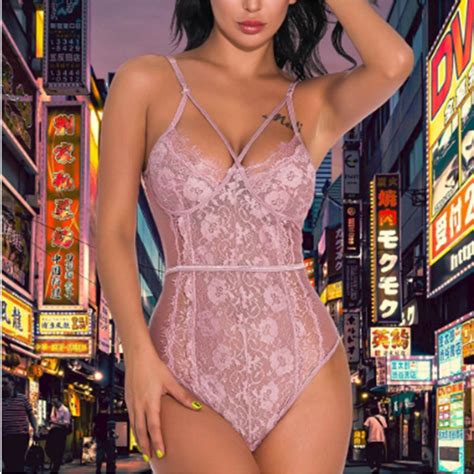 Vestitiy Lingerie Women Babydoll Underwear Women S Lace Bodycon See