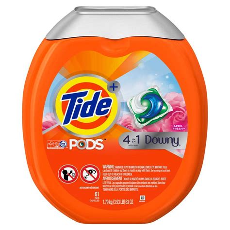 Tide Pods April Fresh High Efficiency Laundry Detergent With Downy 61