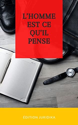 Lhomme Est Ce Quil Pense French Edition By Allan Edition Juridika