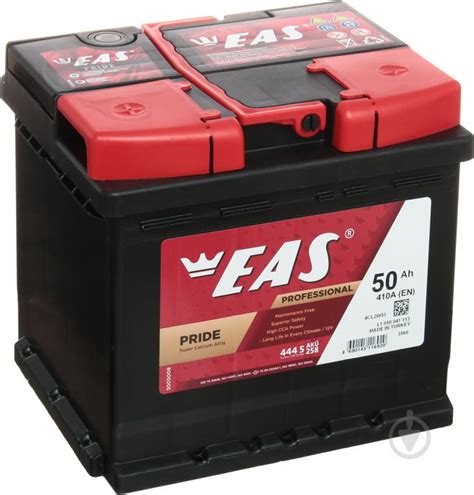 ᐉ Аккумулятор автомобильный EAS Pride L1 50А 12 B «+» слева • Купить в ...