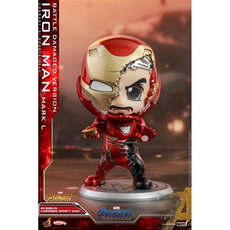 漫威 Hot Toys cosbaby COSB558 鋼鐵人 mk50 復仇者聯盟 4 全新未拆 現貨 蝦皮購物