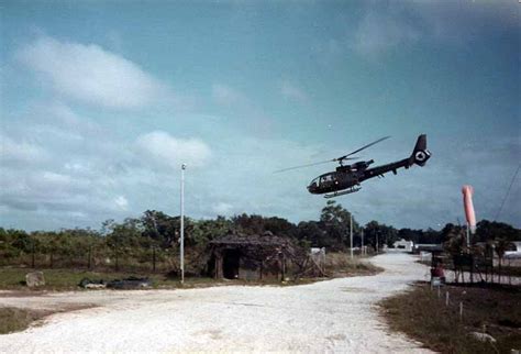 The Royal Air-Force and Army base in Belize, we know it as Belize