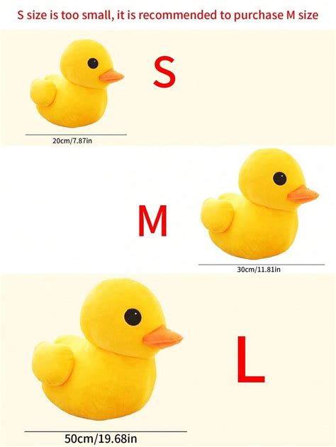 1pc Mini Cute Cartoon Yellow Duck Plush Toy A Surprise T For