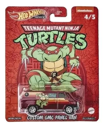 Hot Wheels Pop Culture Custom Gmc Panel Van Tartarugas Ninja Parcelamento Sem Juros