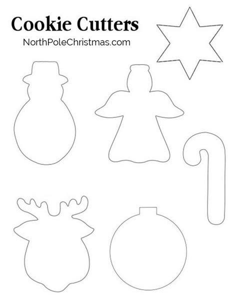 Printable Cookie Cutter Templates