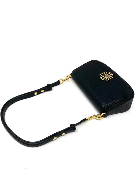 Tory Burch 138772 Britten Convertible Crossbody Bag In Black Black