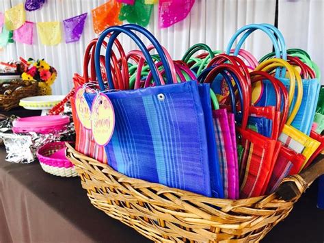 Mercado Mexican Size X Mesh Bag Bolsa De Mano Mexicana Tema