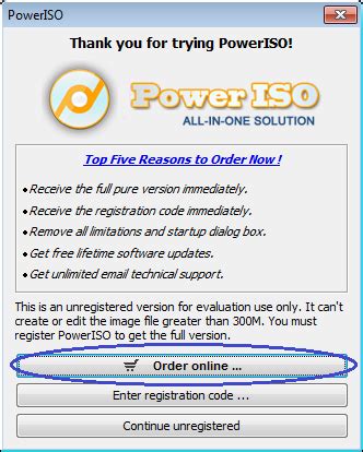 PowerISO Registration Code Activation