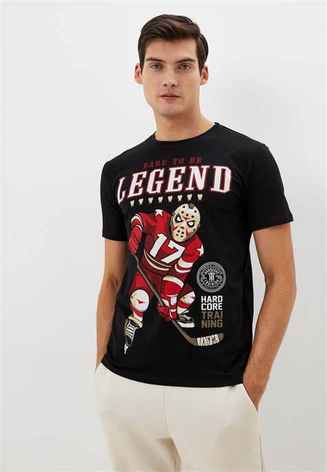 Футболка Hardcore Training Legend цвет черный RTLACF купить
