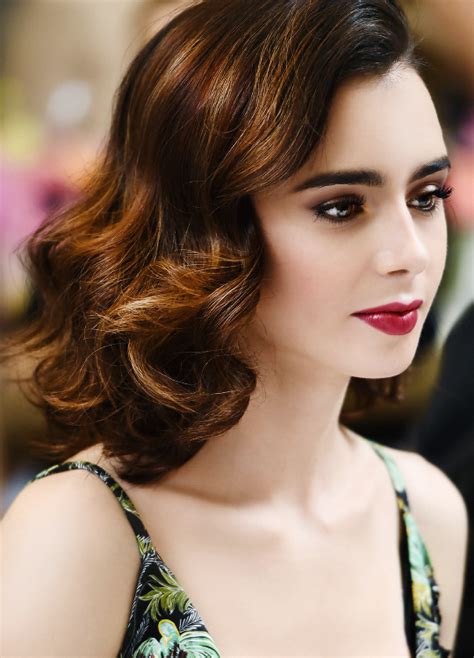 Lily Collins Lily Collins Hair Lily Collins Hair Beauty