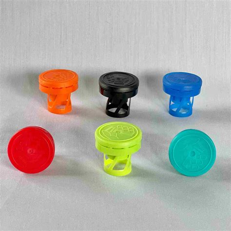 Effervescent Plastic Tube Spiral Desiccant Cap