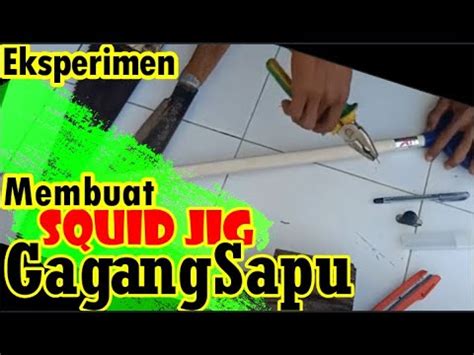 MEMBUAT SQUID JIG UMPAN MANCING CUMI CUMI YouTube