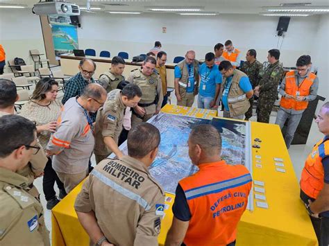 Prefeitura De Petrolina Participa Do Primeiro Simulado Na Usina