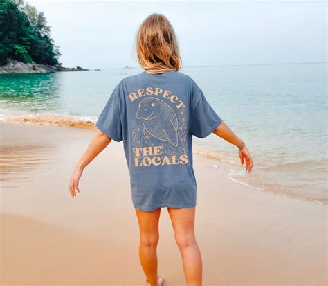 Respect the Oceans, Protect the Locals, Comfort Colors Shirt, Trending
