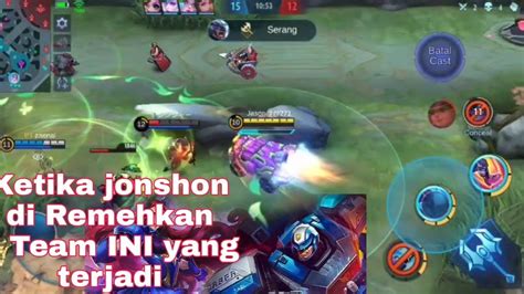 Jonshon Di Remehkan Oleh Satu Team Ini Yang Terjadi Mobile Legend