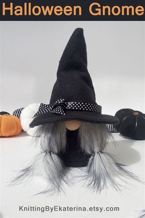 Halloween Fall Decor Witch Gnome With Pumpkin Fall Gnome Stu Inspire