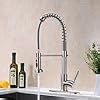 Gicasa Commercial Style Single Handle Kitchen Faucet Stainless Steel