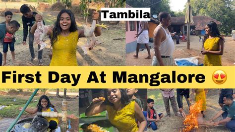 First Day At Mangalore😍Tambila| Rakshita tulu talks #rakshita # ...