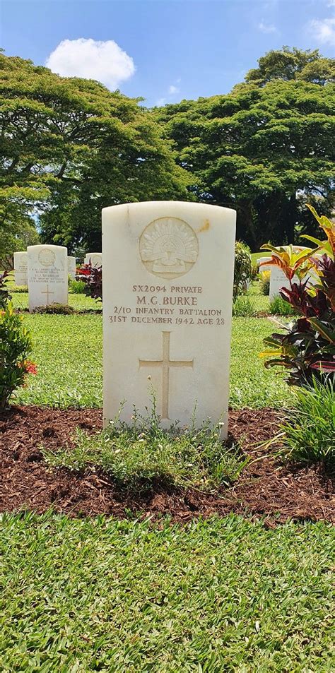 Private Malcolm Gilford Burke Find A Grave Memorial