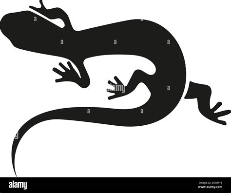 Salamander Simple Icon Stock Vector Image And Art Alamy