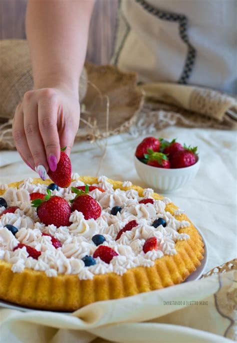 Crostata Morbida Con Camy Cream Impastando A Quattro Mani