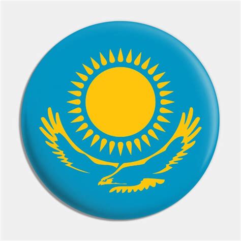 Borat Kazakhstan Flag Pin