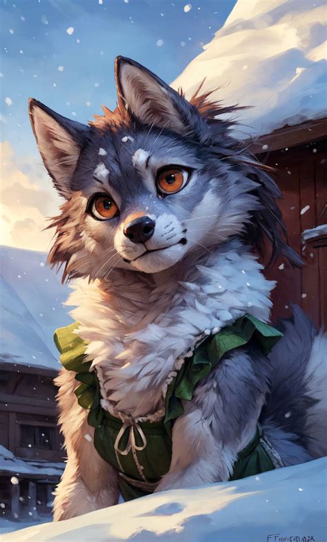 Winter wolf by IAIsuka on DeviantArt