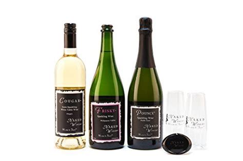 Naked Winery Bubbly Sparkling Wine Gift Set
