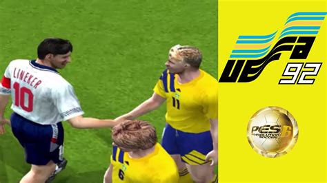 ⚽️pes 6 Uefa Euro 1992 All Goals Rodada 2🎮 160 Youtube