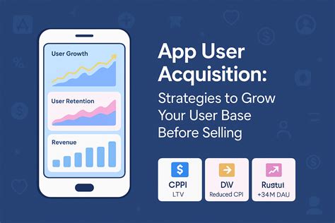 App User Acquisition: Grow Your User Base Before Selling