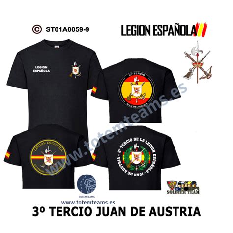 Camiseta ES 3º Tercio Juan de Austria Legión TotemTeams