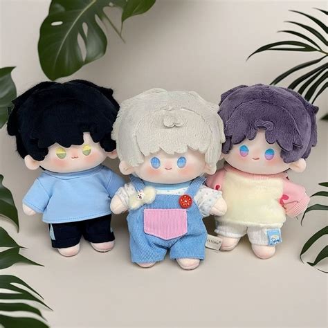 20cm Love And Deepspace Cotton Doll Naked Baby Zafayer Xavier Zaeel Sylus Plush Toy Anime Doll