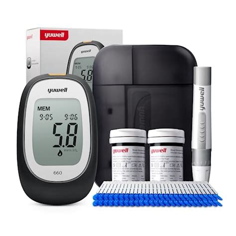 Kit de Medición de Glucosa en Sangre Yuwell Controla tu Diabetes con