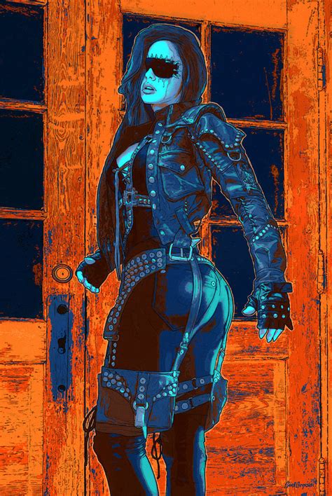 Lost Girl Cyberpunk Sci Fi Art Beauty Saintgenesis Vincent Tanguay Joyreactor