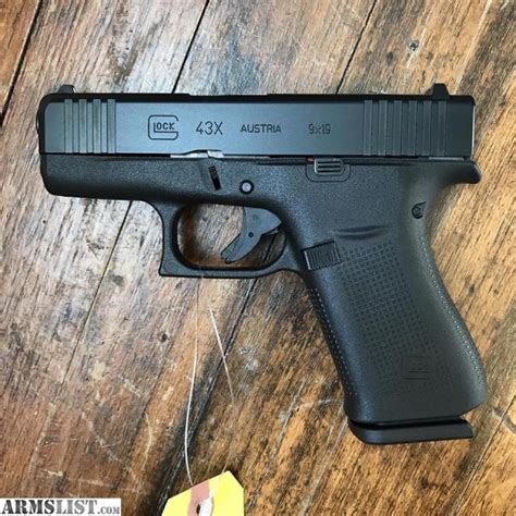 ARMSLIST For Sale NEW GLOCK 43X 9MM PISTOL BLACK