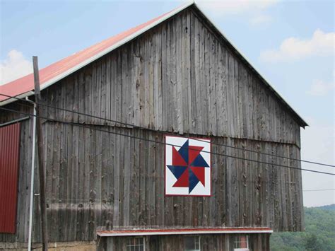 Stop 6 Double Pinwheel Barn Quilts In Garrett County Maryland