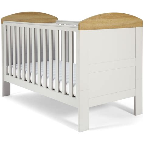 Mamas & Papas Harrow Cot Bed - Grey by Habitat | ufurnish.com
