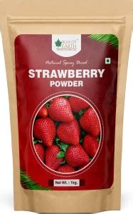 Bliss Of Earth 1Kg Strawberry Powder Natural Spray Dried 1 Kg Price In