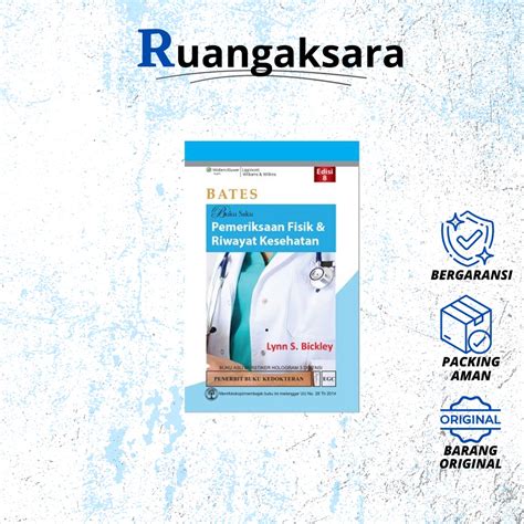 Jual Buku Saku Pemeriksaan Fisik Riwayat Kesehatan Bates Ed