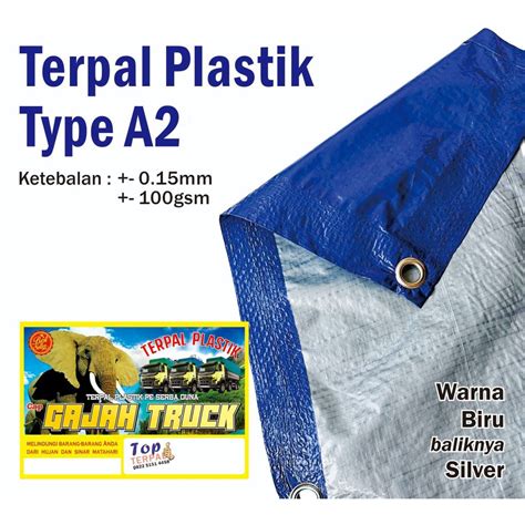 Jual Terpal Plastik A Ukuran X M Terpal Plastik A X Meter Murah