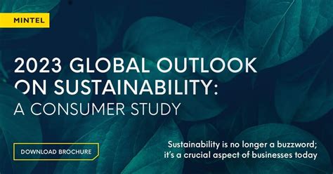 Sustainability And Consumer Behaviour Mintel