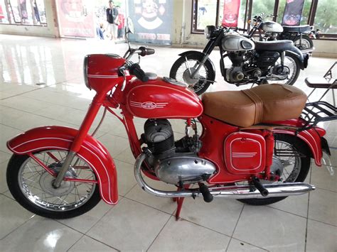 JAWA russian vintage motorcycle, year unknown. Spotted on tanah lot ...