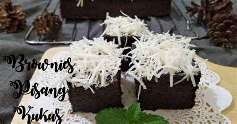 Resep Brownies Pisang Kukus Tanpa Mixer Oleh Hani Ummu Utsman Cookpad