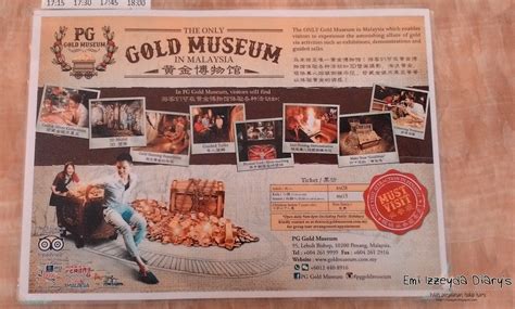 Tarikan Baru Di Pulau Pinang PG Gold Museum