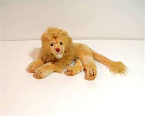 Pussy Cat Toy Co Japan Plush Lion Etsy