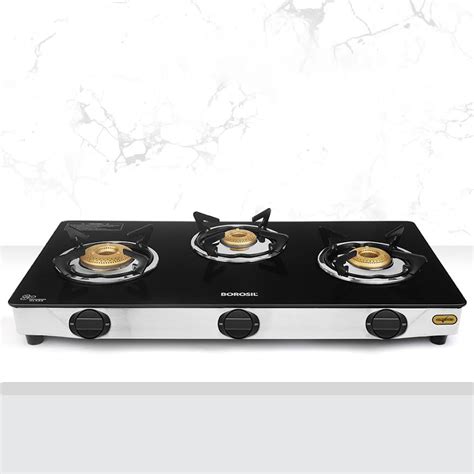 Buy Borosil Blaze Gas Stove 3 Burners Quality Durable Affordable