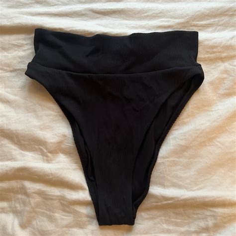 Aerie High Waisted Cheeky Bikini Bottom FREE Depop