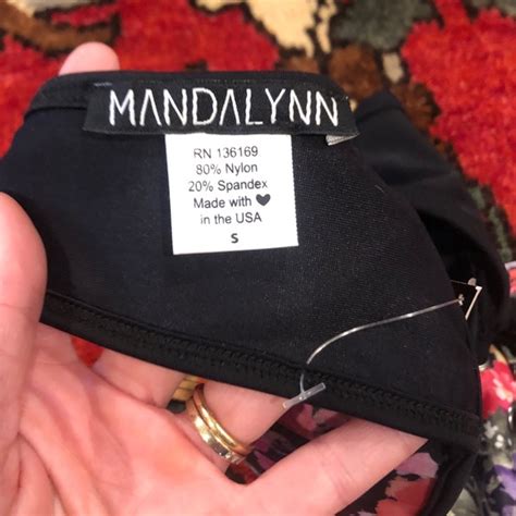 Mandalynn Swim Nwt Mandalynn Wildflower Charlotte Bikini Lace Up Poshmark