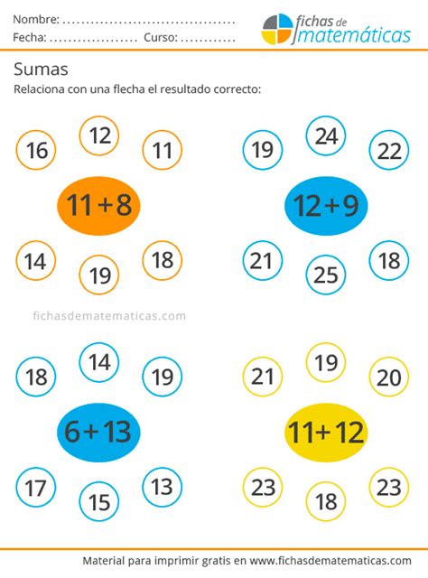 Sumas Im Genes Fichas Y Actividades Para Aprender A Sumarpdf