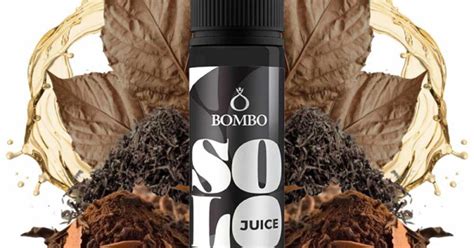 Bombo Solo Juice Latakia Tobacco Dohány ízű Longfill Aroma 20 60 ml